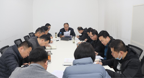 米脂县委政法委召开2022年第五次集体学习会